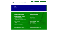 Desktop Screenshot of lekarzerodzinni.com